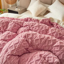 GobekUsa Dual Use Cashmere Duvet Cover: Winter Warm Plush Blanket with Double-sided Fleece
