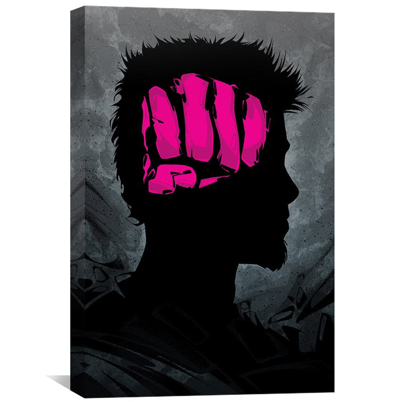 Pink Fist Canvas