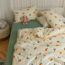 GobekUsa Pink Floral Bedding Set - Queen Size