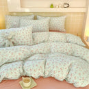 GobekUsa Double Layer Yarn Bedspread Set King/Queen Breathable Comfortable Bedding
