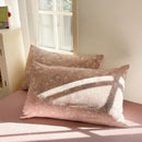 GobekUsa Double Layer Yarn Bedspread Set King/Queen Breathable Comfortable Bedding