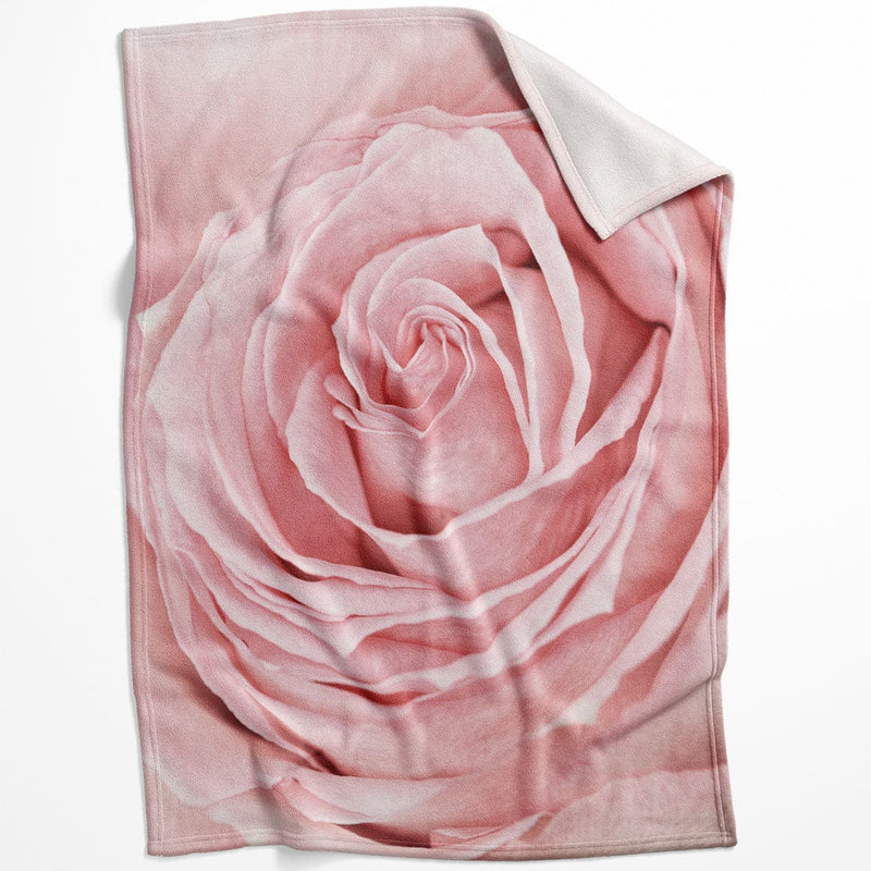 Pink Flower Blanket