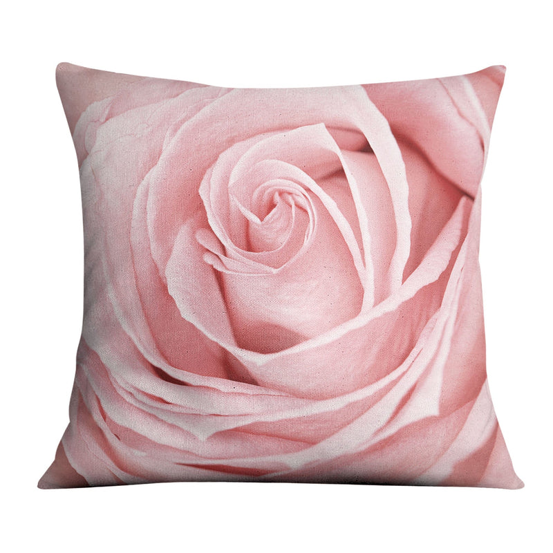 Pink Flower Cushion