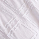 GobekUsa Geometric Cut Flowers Bedding Set: Queen King Size Duvet Cover Pillowcases