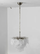 Retro Glass Disc Chandelier