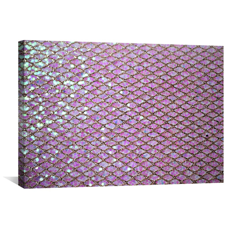 Pink Glitter Canvas