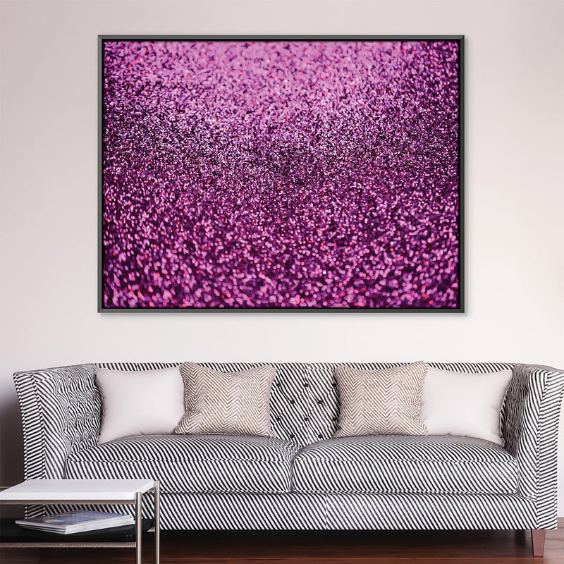 Pink Glitter II Canvas