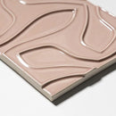 Pink Glossy Ceramic Accent Tiles 6x8