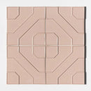 Pink Glossy Ceramic Accent Tiles 8x8