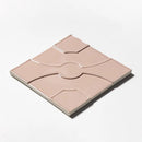 Pink Glossy Ceramic Accent Tiles 8x8