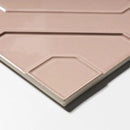 Pink Glossy Ceramic Accent Tiles 8x8