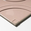 Pink Glossy Ceramic Accent Tiles 8x8