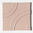 Pink Glossy Ceramic Accent Tiles 8x8