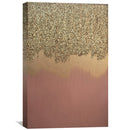 Pink Gold Shimmer Canvas