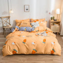 GobekUsa Cartoon Print Bedding Set - Queen/King Size Duvet Cover, Sheets, Pillowcases
