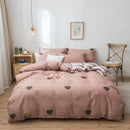 GobekUsa Cartoon Print Bedding Set - Queen/King Size Duvet Cover, Sheets, Pillowcases