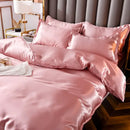 GobekUsa Ice Rayon Satin Bedding Set: Cooling, Soft, Summer Comfort for Twin-Double Bed