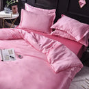 GobekUsa Ice Rayon Satin Bedding Set: Cooling, Soft, Summer Comfort for Twin-Double Bed