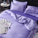 GobekUsa Ice Rayon Satin Bedding Set: Cooling, Soft, Summer Comfort for Twin-Double Bed