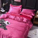GobekUsa Ice Rayon Satin Bedding Set: Cooling, Soft, Summer Comfort for Twin-Double Bed