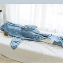 GobekUsa Cozy Shark Blanket: Soft Flannel, Thicken, Warm Lap Sleeping Bag Pyjamas