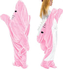 GobekUsa Cozy Shark Blanket: Soft Flannel, Thicken, Warm Lap Sleeping Bag Pyjamas