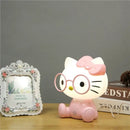 Pink & red cartoon animal night light bedroom table lamp by Decorbites