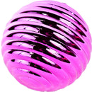 Pink Ribbed Blush Ball Ornaments by Lee Display