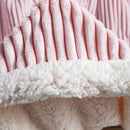 GobekUsa Cozy Nordic Wool Throw Blanket: Soft & Stylish for Office, Sofa, or Shawl