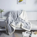 GobekUsa Cozy Nordic Wool Throw Blanket: Soft & Stylish for Office, Sofa, or Shawl