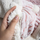 GobekUsa Cozy Nordic Wool Throw Blanket: Soft & Stylish for Office, Sofa, or Shawl