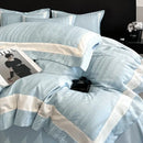 GobekUsa Cotton Jacquard Duvet Cover Set for Queen Double Bed - High End & Cozy