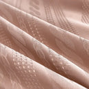 GobekUsa Cotton Jacquard Duvet Cover Set for Queen Double Bed - High End & Cozy
