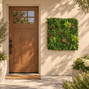 Pink Sensation Artificial Vertical Garden Green Wall Panel 40×40in 11 SQ FT – UV Resistant – Commercial Grade