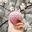 Pink strawberry cartoon cake kitchen timer – kitchen baking gadget by Decorbites