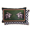 GobekUsa Cat Print Velvet Cushion Cover