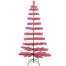 Pink Tinsel Christmas Tree