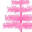 Pink Tinsel Christmas Tree