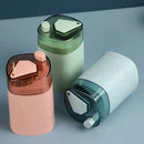 Pink & translucent automatic toothpick dispenser holder kitchen storage by Decorbites