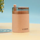 Pink & translucent automatic toothpick dispenser holder kitchen storage by Decorbites