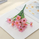 Pink & white artificial cherry blossoms square box wedding decor by Decorbites