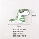 GobekUsa Dinosaur LED Ceiling Lamp for Kids Room, Warm & Romantic Bedroom Light