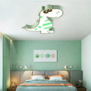 GobekUsa Dinosaur LED Ceiling Lamp for Kids Room, Warm & Romantic Bedroom Light