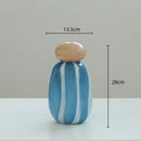 GobekUsa Fringe Glass Vase Cover Band for Irregularity Floral Decor