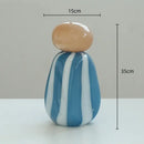 GobekUsa Fringe Glass Vase Cover Band for Irregularity Floral Decor