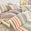 GobekUsa Jacquard Cotton Bedding Set for Queen King Size - Skin Friendly Comforter Cover
