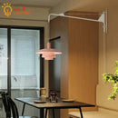GobekUsa Cream Wind Rotating Wall Lamp Swing Arm for Interior Lighting