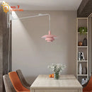 GobekUsa Cream Wind Rotating Wall Lamp Swing Arm for Interior Lighting