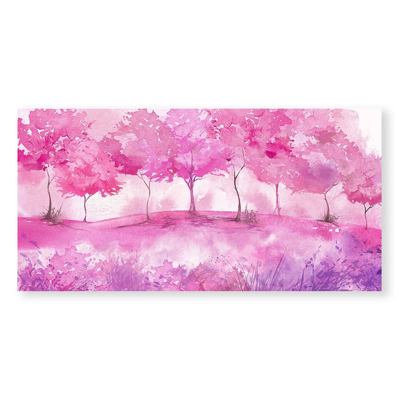 Pink Wilderness Canvas