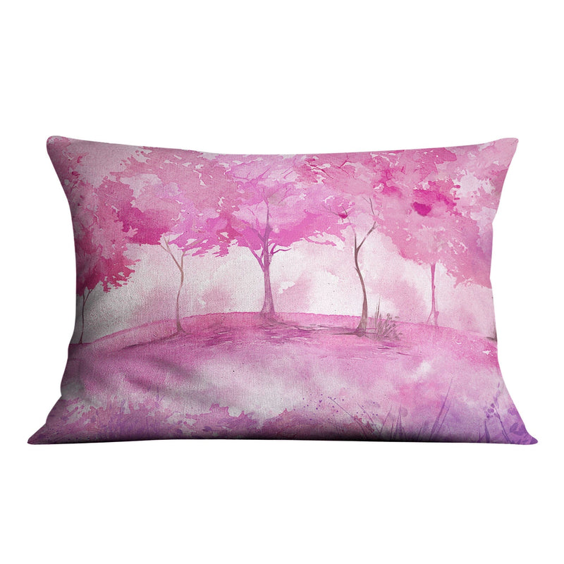 Pink Wilderness Cushion